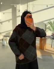 kahve 5040 triko kazak 2