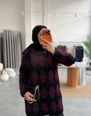 bordo-siyah 5043 kazak 2