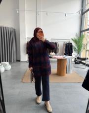 bordo-lacivert 5043 kazak