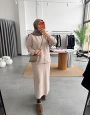 vizon yumoş triko takım