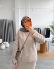 vizon yumoş triko takım 2