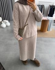 vizon yumoş triko takım 3