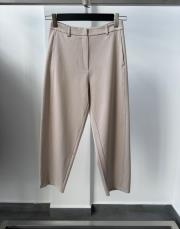 bej 9957 havuç kesim kumaş pantolon