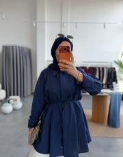 lacivert 2232 gömlek 2