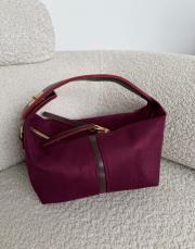 vişne süet noe çanta
