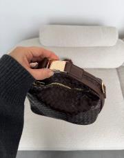 kahve örgü detaylı lora çanta 2