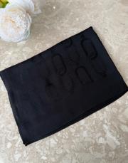 siyah zincir desen native şal