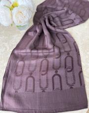 mürdüm zincir desen native şal 2