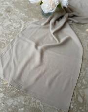 bej organik pamuk şal