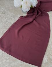 bordo organik pamuk şal