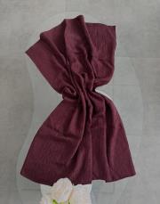 bordo petek desen native serisi şal