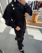 siyah 7140 pantolonlu takım 4