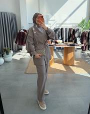 vizon 7140 pantolonlu takım