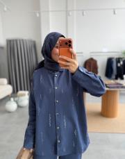 mavi 3101 pantolonlu takım 2