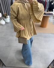 yağ yeşili 8339 gömlek 3