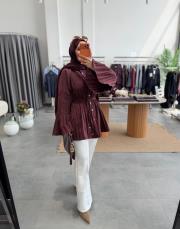 bordo 8339 gömlek 2