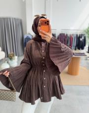 kahve 8339 gömlek 2