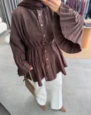 kahve 8339 gömlek 3