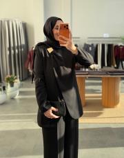 siyah 7177 ceket takım 2