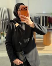 siyah 7177 ceket takım 4