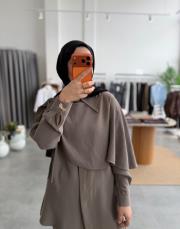 vizon 7198 pantolonlu takım 2