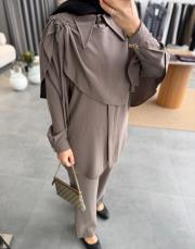 vizon 7198 pantolonlu takım 3