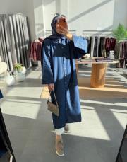 lacivert 3129 yazlık tensel arabot gömlek kap