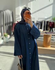 lacivert 3129 yazlık tensel arabot gömlek kap 2