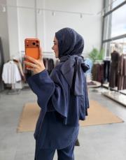 lacivert 3137 pantolonlu takım 3