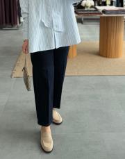 lacivert 3011 kemerli  denim pantolon 3