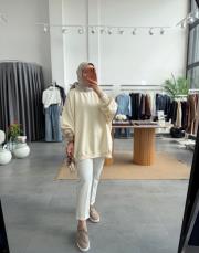 açık krem 3046 sweat