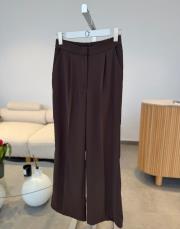 kahve arkası lastikli palazzo pantolon