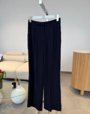 lacivert arkası lastikli palazzo pantolon