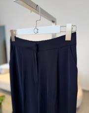 lacivert arkası lastikli palazzo pantolon 2