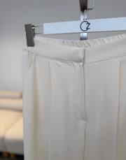 açık krem arkası lastikli palazzo pantolon 2