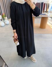 siyah müslin araboy gömlek tunik 3