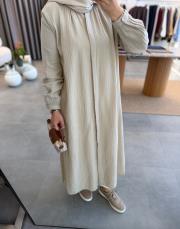 bej müslin araboy gömlek tunik 3