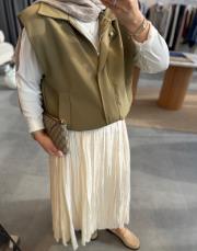 çağla fermuarlı vatkalı yelek 3