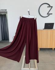 bordo tensel pantolon etek