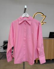 pembe sahra keten gömlek