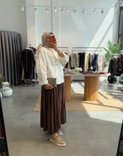 beyaz tek düğmeli keten ceket 2