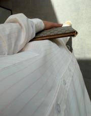 pembe çizgili oversize gömlek 3