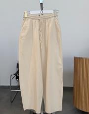 natural keten şalvar pantolon