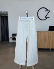 beyaz 1568  çimalı pantolon bilek boy