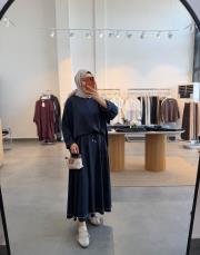 lacivert 3068 oysh etekli takım 4