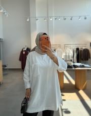 beyaz basic cepli sweat 2
