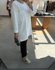 beyaz basic cepli sweat 3