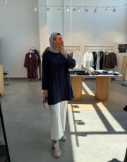 lacivert basic cepli sweat