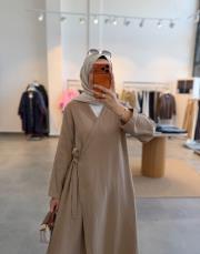sütlü kahve müslin kimono kap 4
