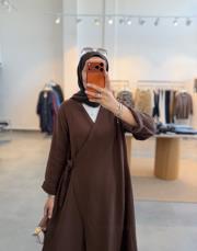 kahve müslin kimono kap 4